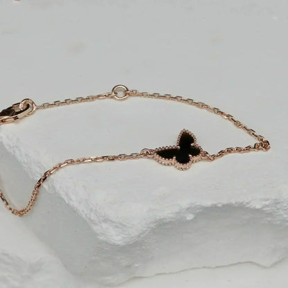Mysitc BUTTERFLY ONYX  BUTTERFLY BRACELET