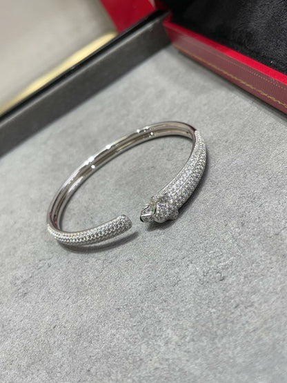 Mysitc PANTHERE FULL DIAMOND OPEN BRACELET