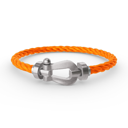 Mysitc FORCE LARGE HORSESHOE NO DIAMOND BRACELET SILVER
