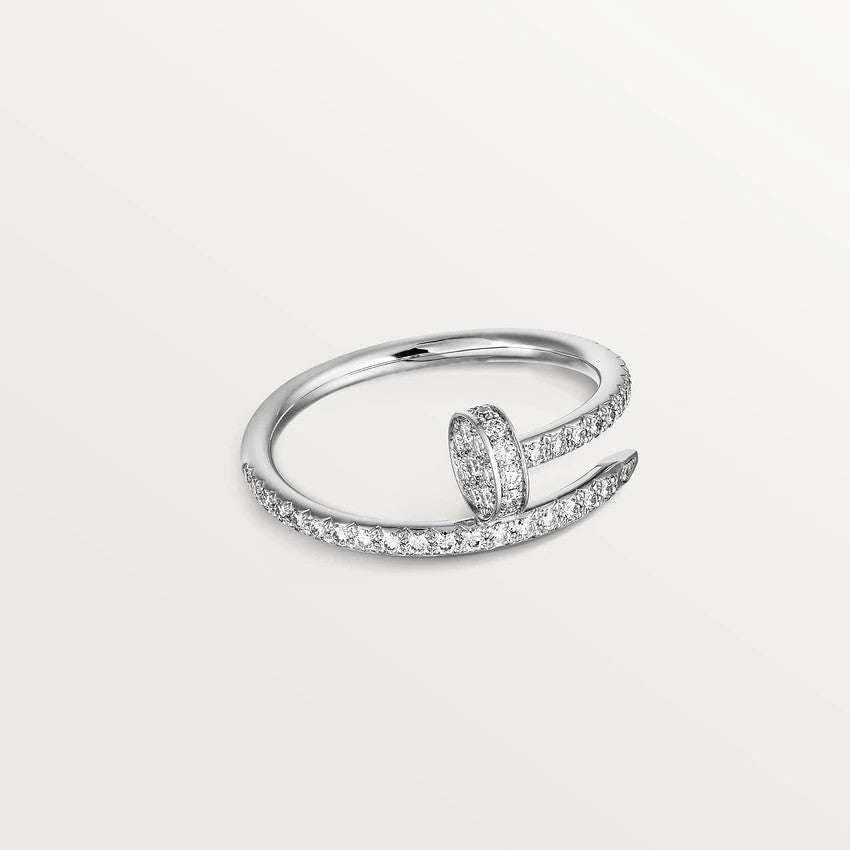 Mysitc JUSTE RING 1.8MM SILVER DIAMONDS
